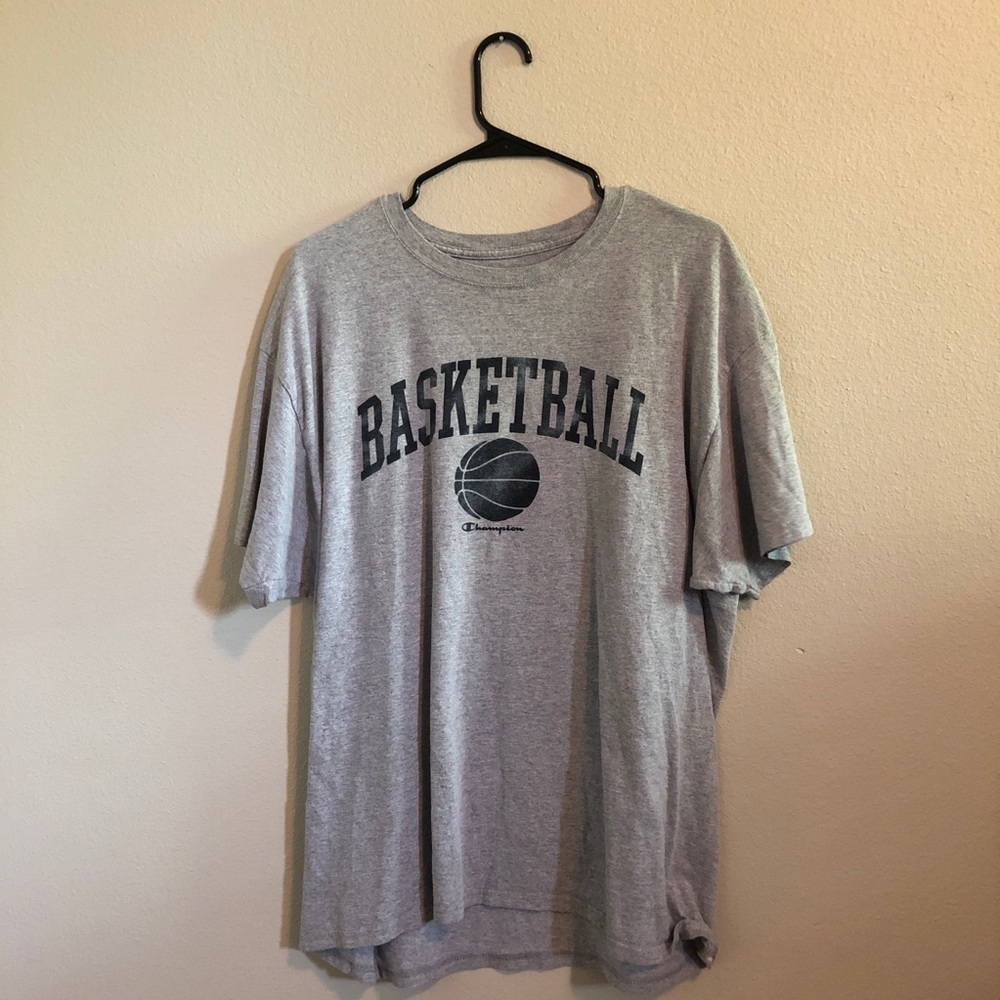 Gray Champions Basketball T-shirt